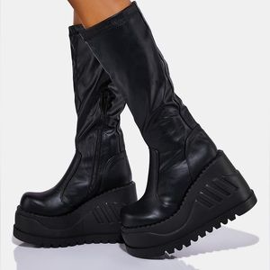 Demonia Disco Revolution Platform Boots